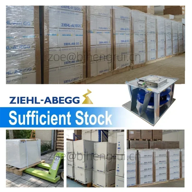 Ziehl-abegg GR35C-2DD.6N.1R 230V AC 2200W 2850RPM 3.9A 350mm Centrifugal Fan for ABB Ziehl-abegg GR35C-2DD.6N.1R 230V AC 2200W 2850RPM 3.9A 350mm Centrifugal Fan for ABB