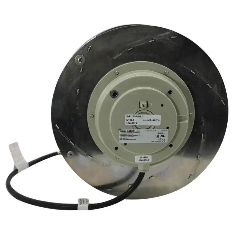 ZIEHL-ABEGG RH28M-2EK.3F.1R 890W 3.9A MKO92-2DK.10.U 460V AC 850W 3180RPM 2565m3/h 280mm Supporting Siemens Fan ZIEHL-ABEGG RH28M-2EK.3F.1R 890W 3.9A MKO92-2DK.10.U 460V AC 850W 3180RPM 2565m3/h 280mm Supporting Siemens Fan