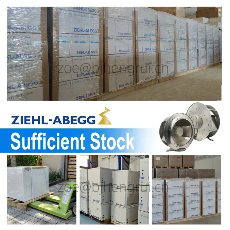 Ziehl-Abegg RH40M-4EK.4I.1R 230V AC 680W 1460RPM 3.2A IP54 AB Motor Fan Ziehl-Abegg RH40M-4EK.4I.1R 230V AC 680W 1460RPM 3.2A IP54 AB Motor Fan