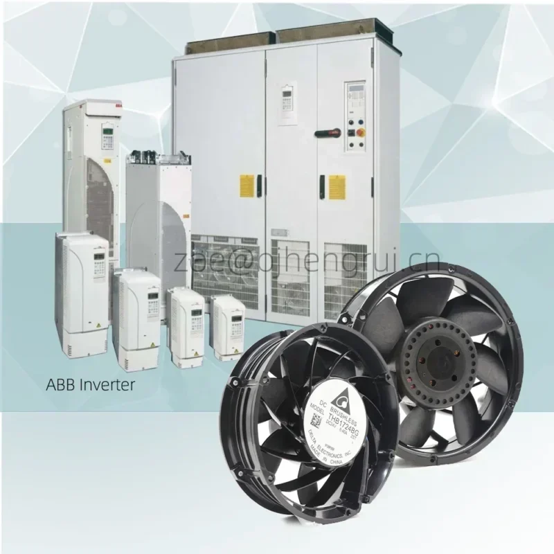 Delta THB1724BG ACS880 R9 17cm 17251 24V DC 8.40A 8000RPM 700CFM Axial Fan for ABB 3AUA0000077628 Delta THB1724BG ACS880 R9 17cm 17251 24V DC 8.40A 8000RPM 700CFM Axial Fan for ABB 3AUA0000077628