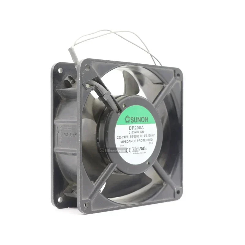 SUNON 220V AC 12CM 120x120x38mm 12038 0.14A 22W 117CFM Industrial Equipment Axial Fan DP200A-2123xBL.GN SUNON 220V AC 12CM 120x120x38mm 12038 0.14A 22W 117CFM Industrial Equipment Axial Fan DP200A-2123xBL.GN