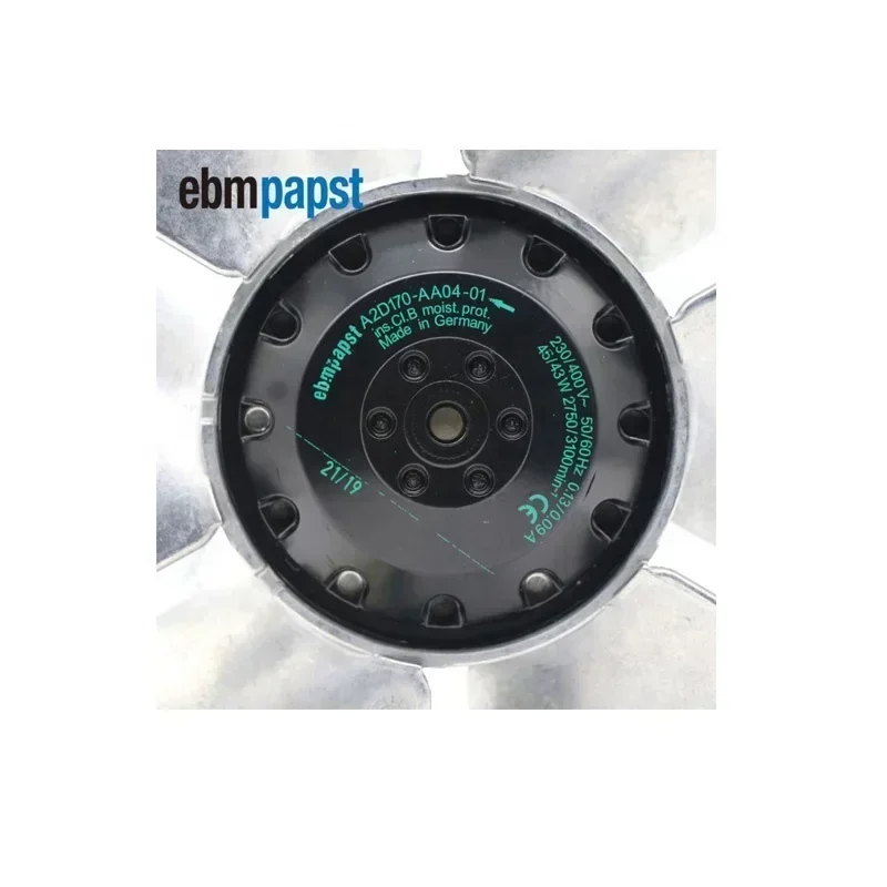 ebmpapst A2D170-AA04-01 43W 230V AC 3100RPM 0.16A 45/43W IP44 Axial Fan Motor M2D068-BF ebmpapst A2D170-AA04-01 43W 230V AC 3100RPM 0.16A 45/43W IP44 Axial Fan Motor M2D068-BF