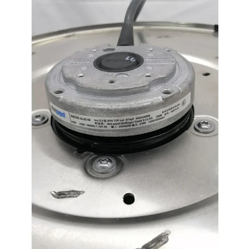 ebmpapst R4E355-AL02-06 245W 1.12A 230V AC 1650RPM M4E074-GA Air Purifier Equipment FFU Fan Filter Unit Centrifugal Fan ebmpapst R4E355-AL02-06 245W 1.12A 230V AC 1650RPM M4E074-GA Air Purifier Equipment FFU Fan Filter Unit Centrifugal Fan