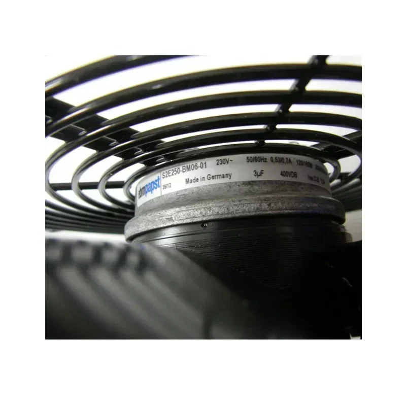 ebmpapst S2E250-BM06-01 M2E068-CF 230V AC 115W 0.51A 2450RPM IP44 250mm Ice Maker Axial Fan ebmpapst S2E250-BM06-01 M2E068-CF 230V AC 115W 0.51A 2450RPM IP44 250mm Ice Maker Axial Fan