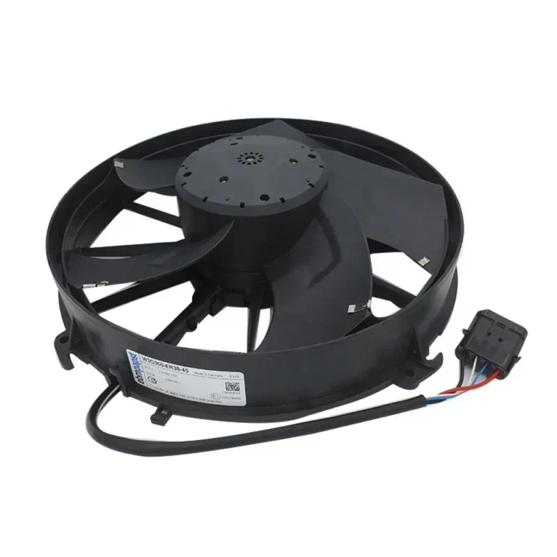 ebmpapst W3G300-ER38-45 300mm Round 27.5V DC 1845CFM 335W 12.2A Condensation Water Tank Bus Automobile Axial Fan ebmpapst W3G300-ER38-45 300mm Round 27.5V DC 1845CFM 335W 12.2A Condensation Water Tank Bus Automobile Axial Fan