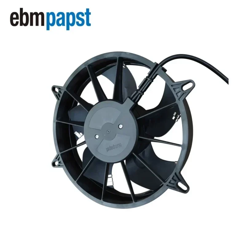 ebmpapst W3G280-EQ20-43 280mm Round 26V DC 1412CFM 200W EC 7.5A IP24KM 3100RPM Axial Fan