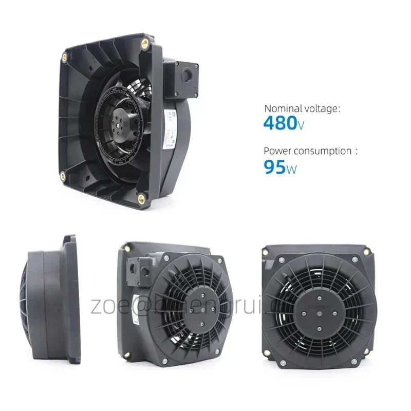 Ebmpapst K2D250-AB32-06 400V/480V AC 105W 0.16A/0.21A 2450RPM 2500RPM Servo Spindle Motor Fan Ebmpapst K2D250-AB32-06 400V/480V AC 105W 0.16A/0.21A 2450RPM 2500RPM Servo Spindle Motor Fan