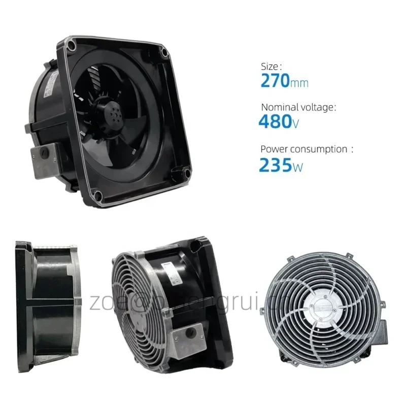 ebmpapst W2D270-EB26-07 W2D270-EB26-08 400V AC 150W 2480RPM 1PH8 Servo Motor Siemens Fan ebmpapst W2D270-EB26-07 W2D270-EB26-08 400V AC 150W 2480RPM 1PH8 Servo Motor Siemens Fan