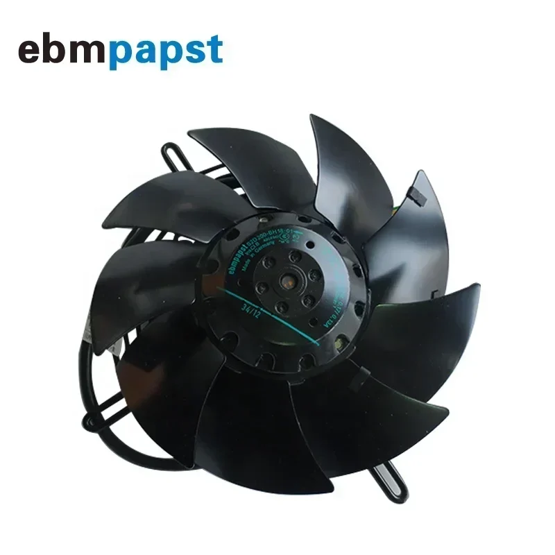 ebmpapst S2E200-BH38-01 230V AC 64W 0.3A 200mm IP44 Variable Frequency Axial Fan ebmpapst S2E200-BH38-01 230V AC 64W 0.3A 200mm IP44 Variable Frequency Axial Fan