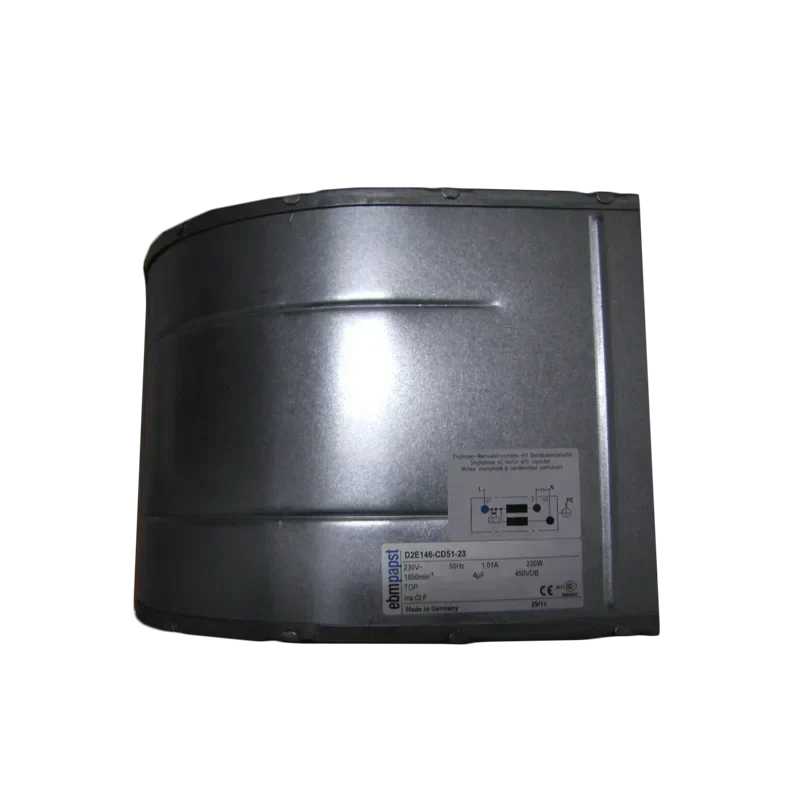 ebmpapst D2E146-CD51-23 230V AC 1.01A 130W 1850RPM 146mm Double Inlet Centrifugal Blower ebmpapst D2E146-CD51-23 230V AC 1.01A 130W 1850RPM 146mm Double Inlet Centrifugal Blower