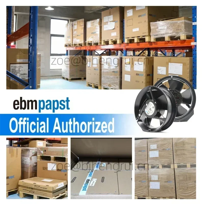 Ebmpapst W2E143-AB09-06 230V AC 24W 30W 172x172x51mm 294CFM 3300RPM Resistant Fan Ebmpapst W2E143-AB09-06 230V AC 24W 30W 172x172x51mm 294CFM 3300RPM Resistant Fan