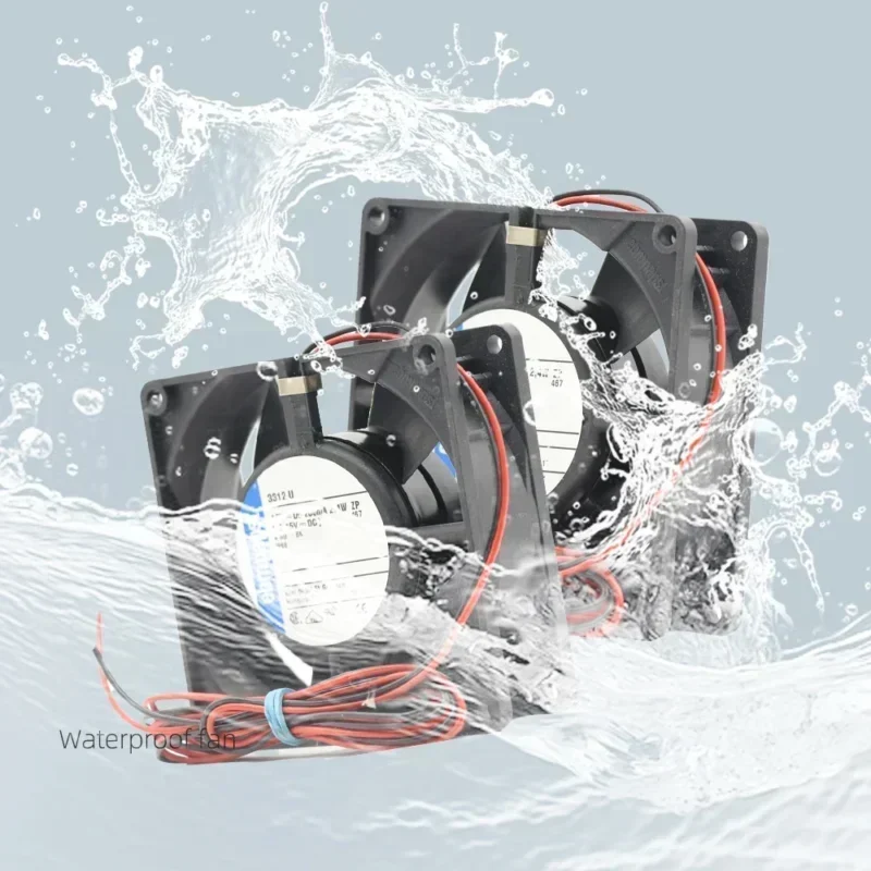 Ebmpapst 3312U 3312 92x92x32mm 12V 9cm 2.8W 0.235A 3000RPM 78m3/h IP68 Waterproof Axial Fan Ebmpapst 3312U 3312 92x92x32mm 12V 9cm 2.8W 0.235A 3000RPM 78m3/h IP68 Waterproof Axial Fan