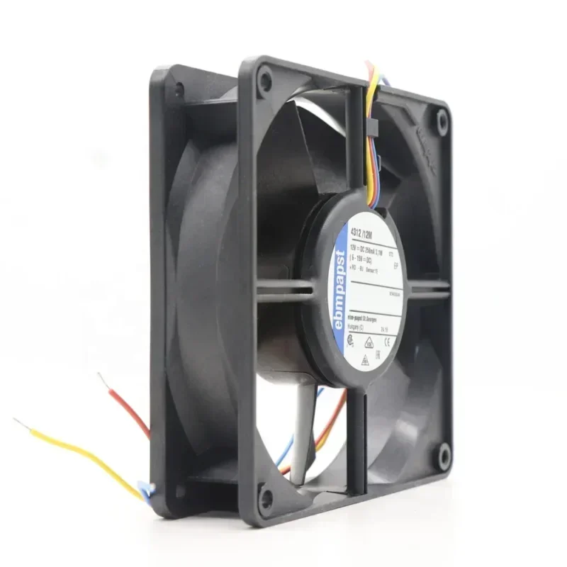 ebmpapst 4312/12M 120x120x32mm 12V DC 12032 12cm 3.1W 3200RPM Compact Axial Fan ebmpapst 4312/12M 120x120x32mm 12V DC 12032 12cm 3.1W 3200RPM Compact Axial Fan