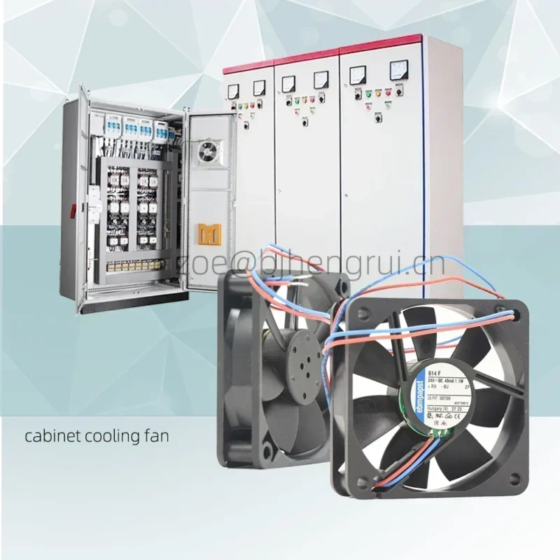 ebmpapst 614F 24V DC 1.1W 6015 60x60x15mm 6cm 3900RPM Sleeve Bearing Server High End Silent Axial Fan ebmpapst 614F 24V DC 1.1W 6015 60x60x15mm 6cm 3900RPM Sleeve Bearing Server High End Silent Axial Fan