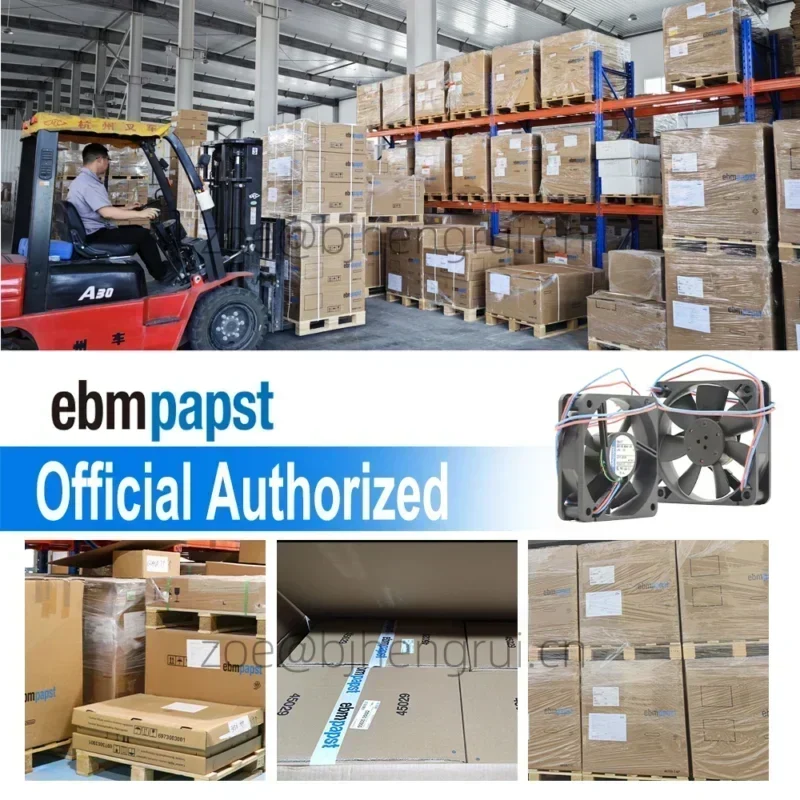 ebmpapst 614F 24V DC 1.1W 6015 60x60x15mm 6cm 3900RPM Sleeve Bearing Server High End Silent Axial Fan ebmpapst 614F 24V DC 1.1W 6015 60x60x15mm 6cm 3900RPM Sleeve Bearing Server High End Silent Axial Fan