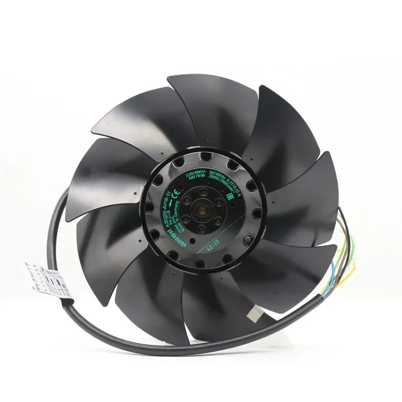 Ebmpapst A2D200-AH18-01 230V/400V AC 68/70W 0.17A 200mm Electric Siemens Axial Fan