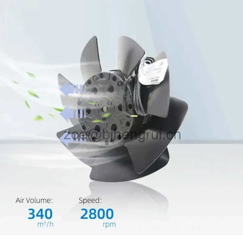 ebmpapst A2S130-AA03-01 230V AC 45W 2800RPM 0.31A 130mm Resistant Lenz Axial Fans ebmpapst A2S130-AA03-01 230V AC 45W 2800RPM 0.31A 130mm Resistant Lenz Axial Fans