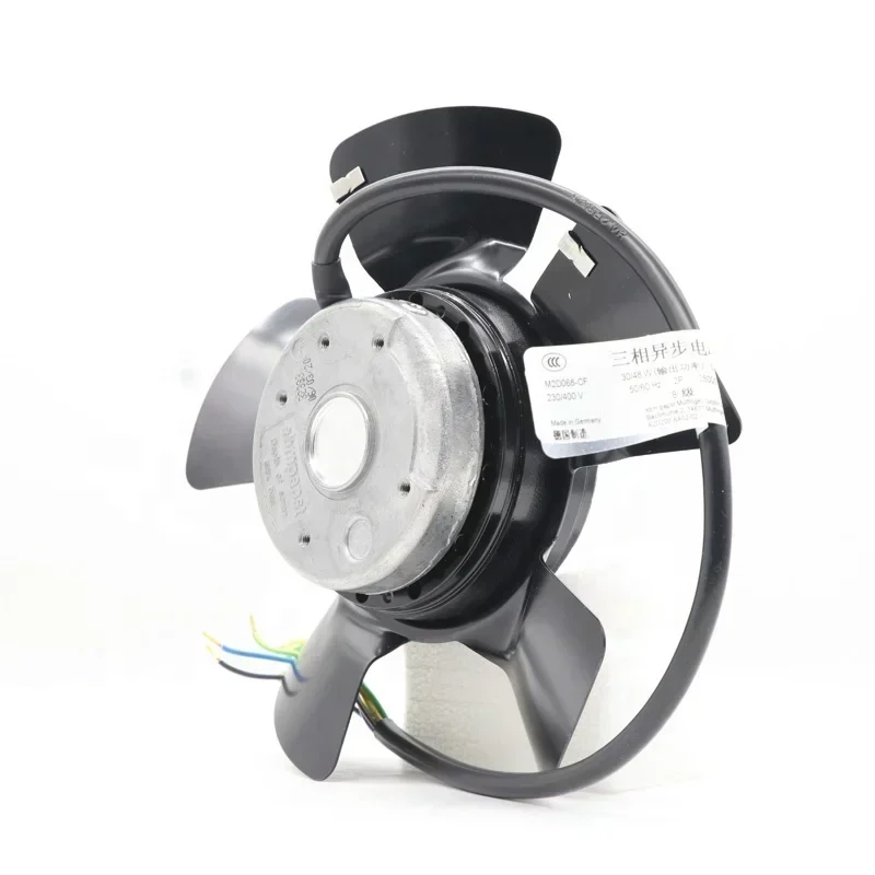 ebmpapst A2D200-AA02-02 230V/400V AC 53W 200mm 2800RPM Siemens Motor Axial Fan ebmpapst A2D200-AA02-02 230V/400V AC 53W 200mm 2800RPM Siemens Motor Axial Fan