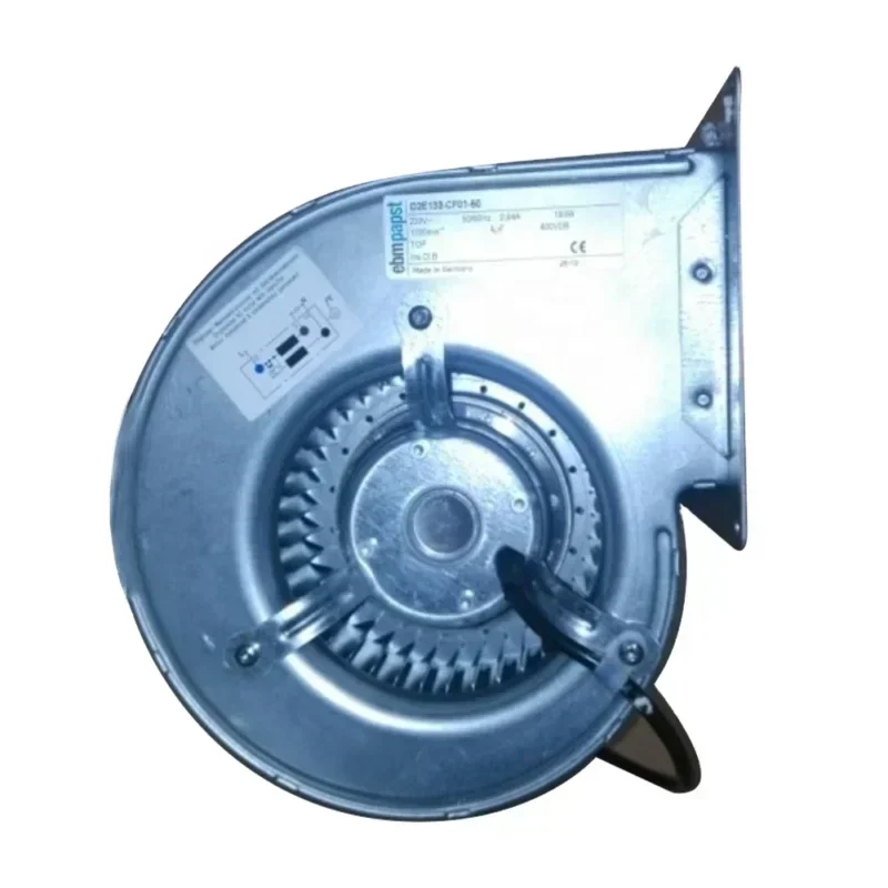 ebmpapst D2E133-CF01-60 230V AC 0.80/0.90A 190W 133mm 1700RPM urbo Blower Centrifugal Fan ebmpapst D2E133-CF01-60 230V AC 0.80/0.90A 190W 133mm 1700RPM urbo Blower Centrifugal Fan