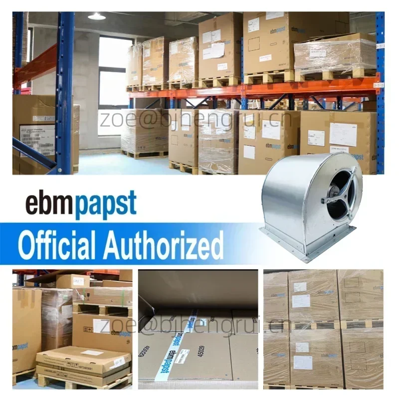 ebmpapst D4D225-GH02-01 400V AC 1140W 1320RPM 225mm Double Inlet Siemens Electric Drive Centrifugal Fan ebmpapst D4D225-GH02-01 400V AC 1140W 1320RPM 225mm Double Inlet Siemens Electric Drive Centrifugal Fan