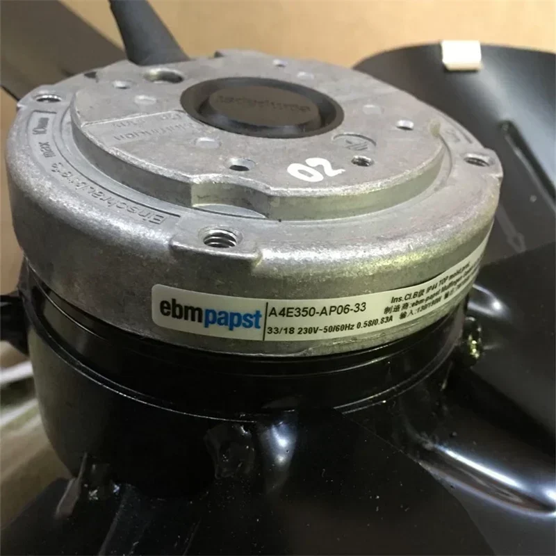 ebmpapst A4E350-AP06-33 350mm 230V AC 130W 0.58A Charging Pile Refrigeration Axial Fan S4E350-AP06-30/A06 ebmpapst A4E350-AP06-33 350mm 230V AC 130W 0.58A Charging Pile Refrigeration Axial Fan S4E350-AP06-30/A06