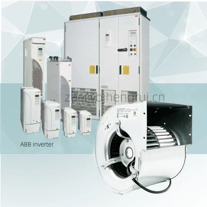 ebmpapst D2E133-CI33-56 230V AC 175W 0.77/0.84A Blower Double Inlet Forward Centrifugal Fan ebmpapst D2E133-CI33-56 230V AC 175W 0.77/0.84A Blower Double Inlet Forward Centrifugal Fan