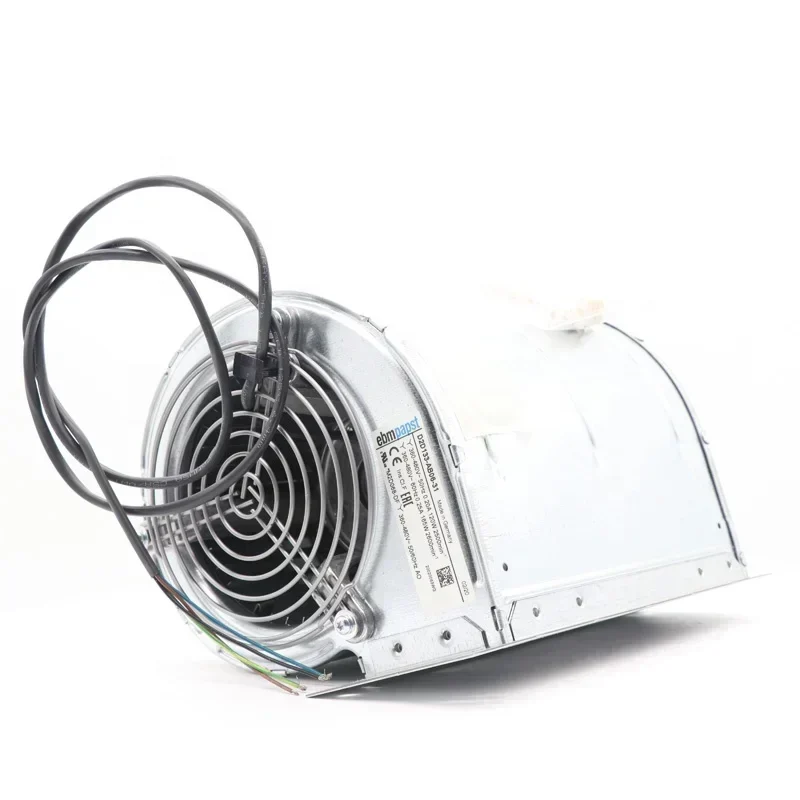 ebmpapst D2D133-AB06-31 380V AC 120W 0.2A 2500RPM 400CFM 133mm Siemens Centrifugal Fan ebmpapst D2D133-AB06-31 380V AC 120W 0.2A 2500RPM 400CFM 133mm Siemens Centrifugal Fan