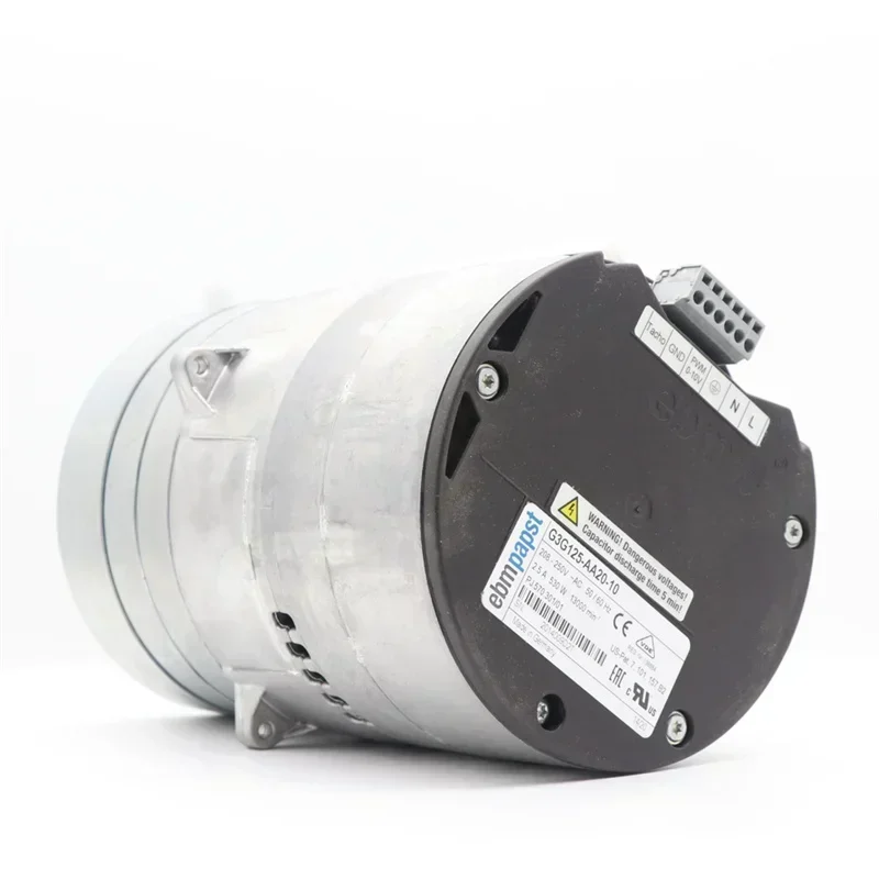 ebmpapst G3G125-AA20-10/01 125mm 230V 600W 13000RPM Blower Centrifugal Fan for Heidelberg Wind Pump ebmpapst G3G125-AA20-10/01 125mm 230V 600W 13000RPM Blower Centrifugal Fan for Heidelberg Wind Pump