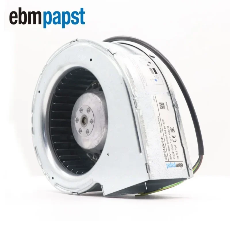 ebmpapst G2E133-DN77-01 230V AC 88W 0.39A Ambient Temperature and Humidity Sampler Centrifugal Blower