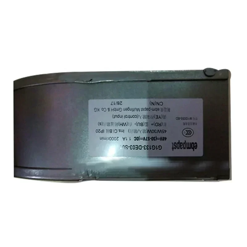 ebmpapst G1G133-DE03-S01 48V DC 45W 1.1A 133mm 2000RPM Gas Boilers Centrifugal Fan ebmpapst G1G133-DE03-S01 48V DC 45W 1.1A 133mm 2000RPM Gas Boilers Centrifugal Fan