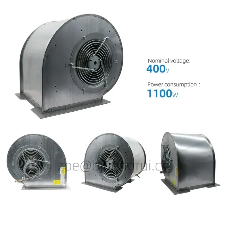 Ziehl-abegg RD22P-4DW.4N.1R 400V AC 1000W 1370RPM ABB Centrifugal Blower RD23R-4DW.41.1R Ziehl-abegg RD22P-4DW.4N.1R 400V AC 1000W 1370RPM ABB Centrifugal Blower RD23R-4DW.41.1R