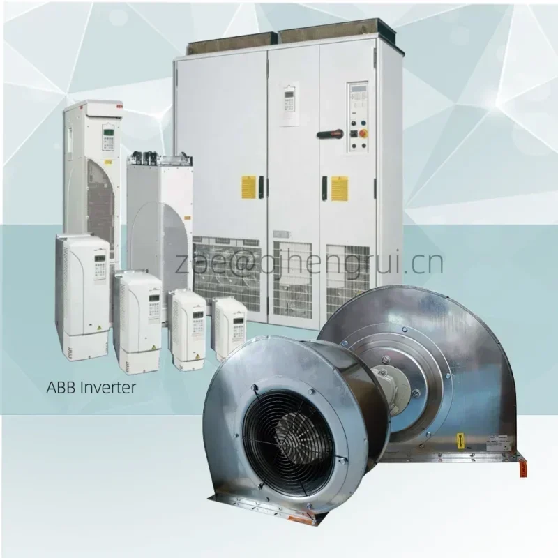 Ziehl-Abegg RG35P-4DK.7M.1L 230V 460V 3800W 6.5A 1290RPM Blower for ABB DCS800 Ziehl-Abegg RG35P-4DK.7M.1L 230V 460V 3800W 6.5A 1290RPM Blower for ABB DCS800