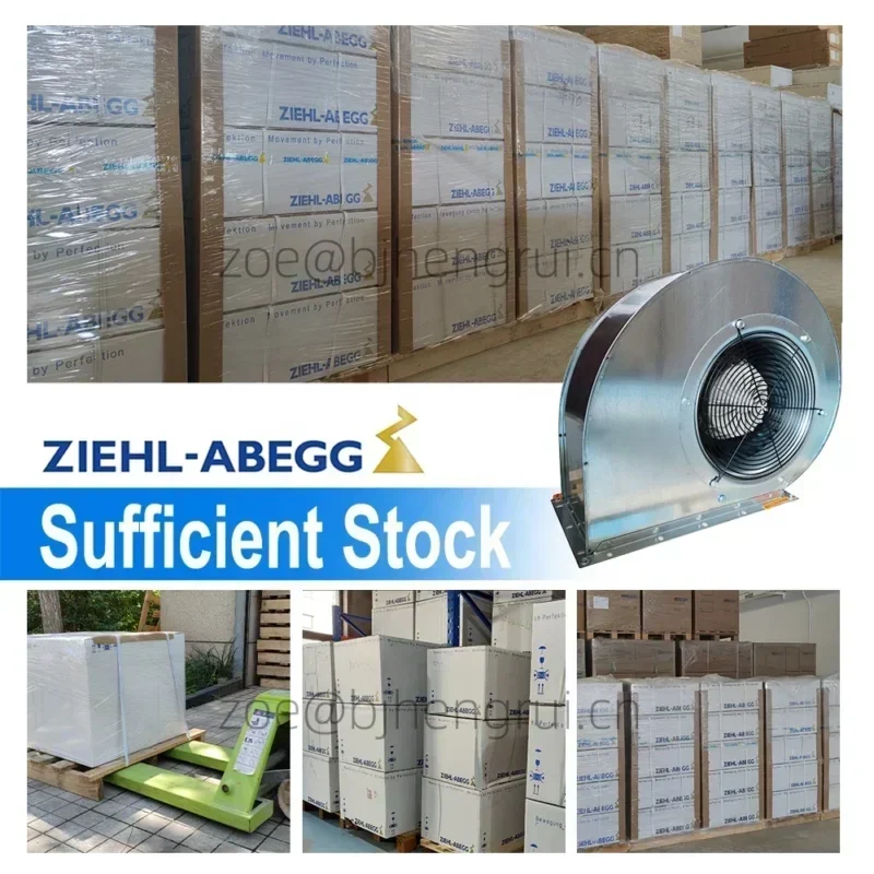 Ziehl-Abegg RG35P-4DK.7M.1L 230V 460V 3800W 6.5A 1290RPM Blower for ABB DCS800 Ziehl-Abegg RG35P-4DK.7M.1L 230V 460V 3800W 6.5A 1290RPM Blower for ABB DCS800
