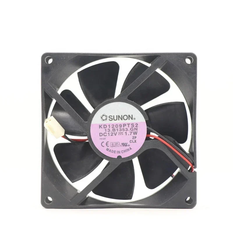 SUNON KD1209PTS2 9025 12V DC 1.7W 9CM 0.14A 90x90x25mm 9cm 2600RPM Chassis Axial Fan