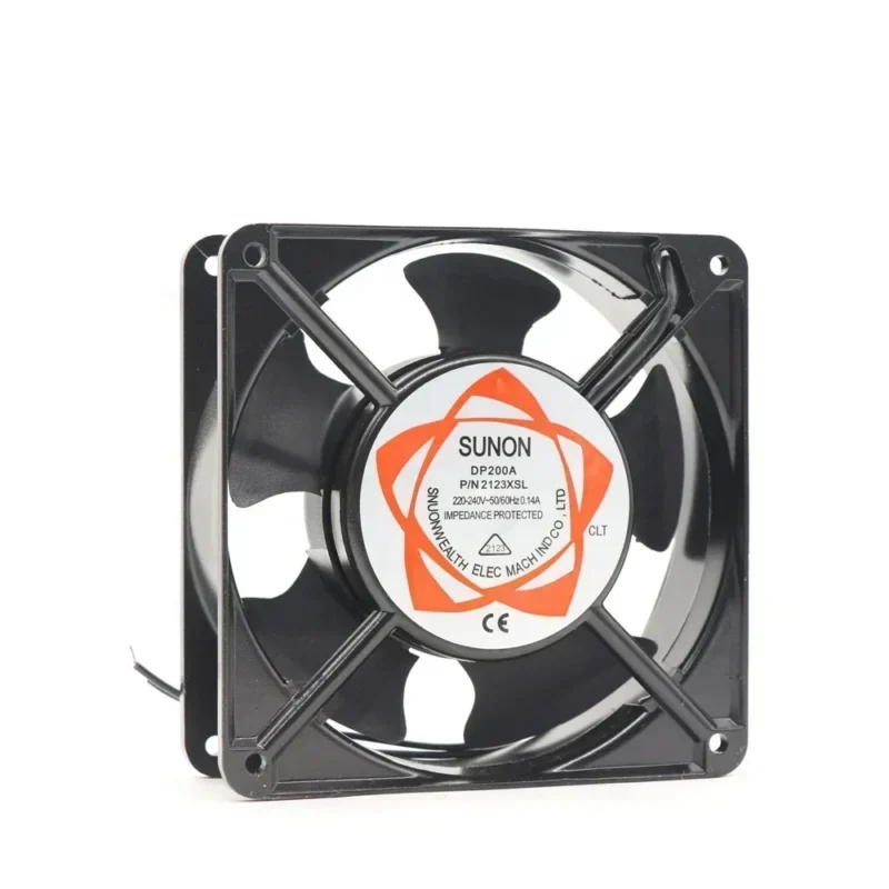 SUNON DP200A 2123xSL 220V AC 12038 12CM 120x120x38mm 0.14A 115CFM 3100RPM Copper Wire Axial Fan SUNON DP200A 2123xSL 220V AC 12038 12CM 120x120x38mm 0.14A 115CFM 3100RPM Copper Wire Axial Fan