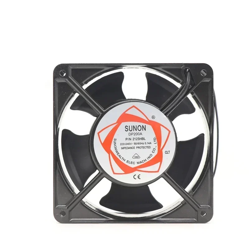 SUNON DP200A 2123HBL 12038 120x120x38mm 220V AC 12cm 107CFM 3050RPM Double Axial Fan