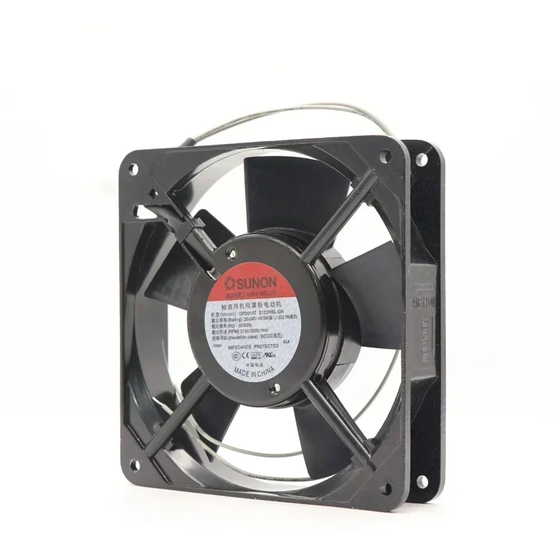 Sunon DP201A 2122HBL.GN 2122HSL 120x120x25mm 220V AC 12025 12cm 19W 0.1A Chassis Axial Fan Sunon DP201A 2122HBL.GN 2122HSL 120x120x25mm 220V AC 12025 12cm 19W 0.1A Chassis Axial Fan