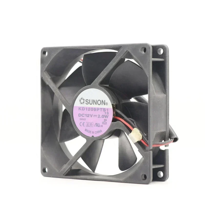 SUNON 90x90x25cm 9CM KD1209PTS1 12V DC 1.9W 0.15A 2700RPM Silent Axial Fan SUNON 90x90x25cm 9CM KD1209PTS1 12V DC 1.9W 0.15A 2700RPM Silent Axial Fan