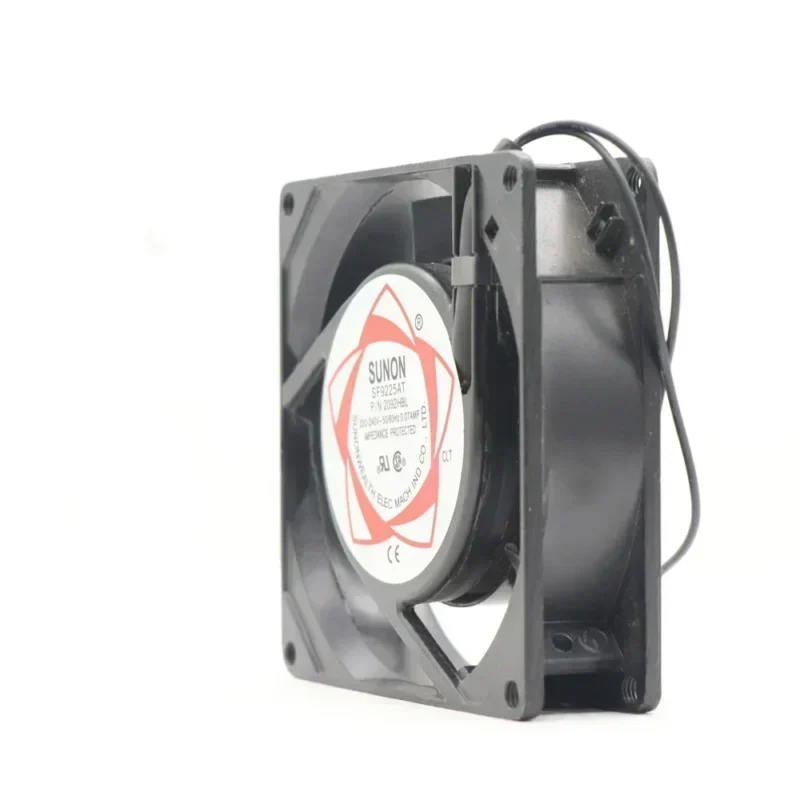 SUNON 220V AC 92x92x25mm SF9225AT 2092HSL 2092HBL 2700RPM 13W 0.1A Chassis Silent Axial Fan SUNON 220V AC 92x92x25mm SF9225AT 2092HSL 2092HBL 2700RPM 13W 0.1A Chassis Silent Axial Fan