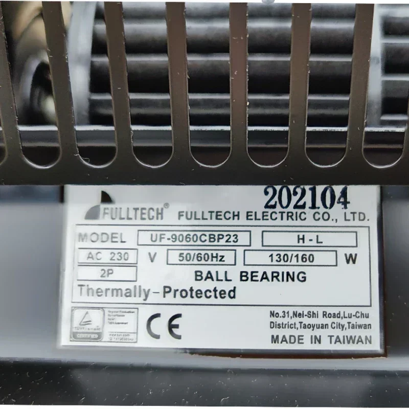 FULLTECH UF-9060CBP23HL UF-9060CBA23HL 230V AC 130W 0.55A 2150RPM Aluminum Leaf Tangential (Cross Flow) Fan FULLTECH UF-9060CBP23HL UF-9060CBA23HL 230V AC 130W 0.55A 2150RPM Aluminum Leaf Tangential (Cross Flow) Fan