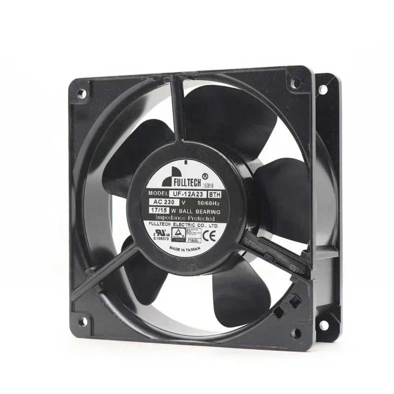 FULLTECH High Quality UF-12A23BTH 12038 92/106CFM 120x120x38mm 12cm 17W 0.14A Axial Fan FULLTECH High Quality UF-12A23BTH 12038 92/106CFM 120x120x38mm 12cm 17W 0.14A Axial Fan