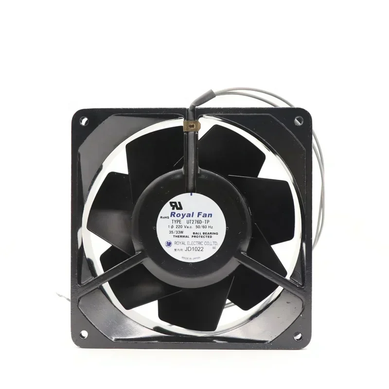 UT276D-TP ROYAL 140x140x50mm 2700RPM 254CFM 300CFM 37W 140mm Fuji Axial Fan UT276D-TP ROYAL 140x140x50mm 2700RPM 254CFM 300CFM 37W 140mm Fuji Axial Fan
