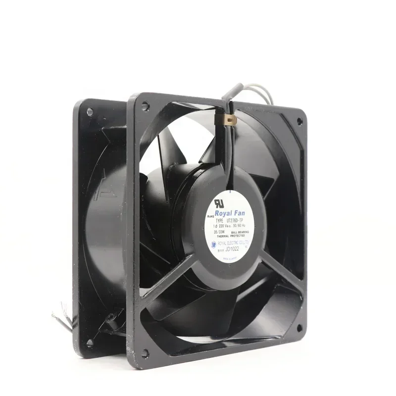 UT276D-TP ROYAL 140x140x50mm 2700RPM 254CFM 300CFM 37W 140mm Fuji Axial Fan UT276D-TP ROYAL 140x140x50mm 2700RPM 254CFM 300CFM 37W 140mm Fuji Axial Fan