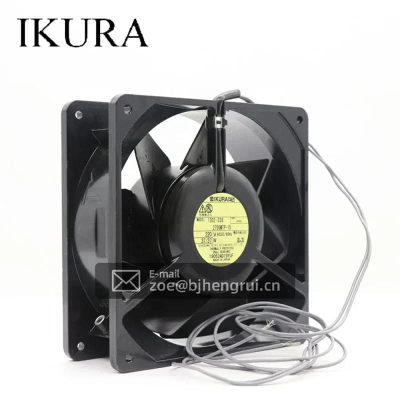 IKURA 2750MTP-15 14050 140x140x50mm 220V AC 37W 0.15A 0.13A 254CFM 2800RPM 3200RPM Fuji Axial Fan IKURA 2750MTP-15 14050 140x140x50mm 220V AC 37W 0.15A 0.13A 254CFM 2800RPM 3200RPM Fuji Axial Fan