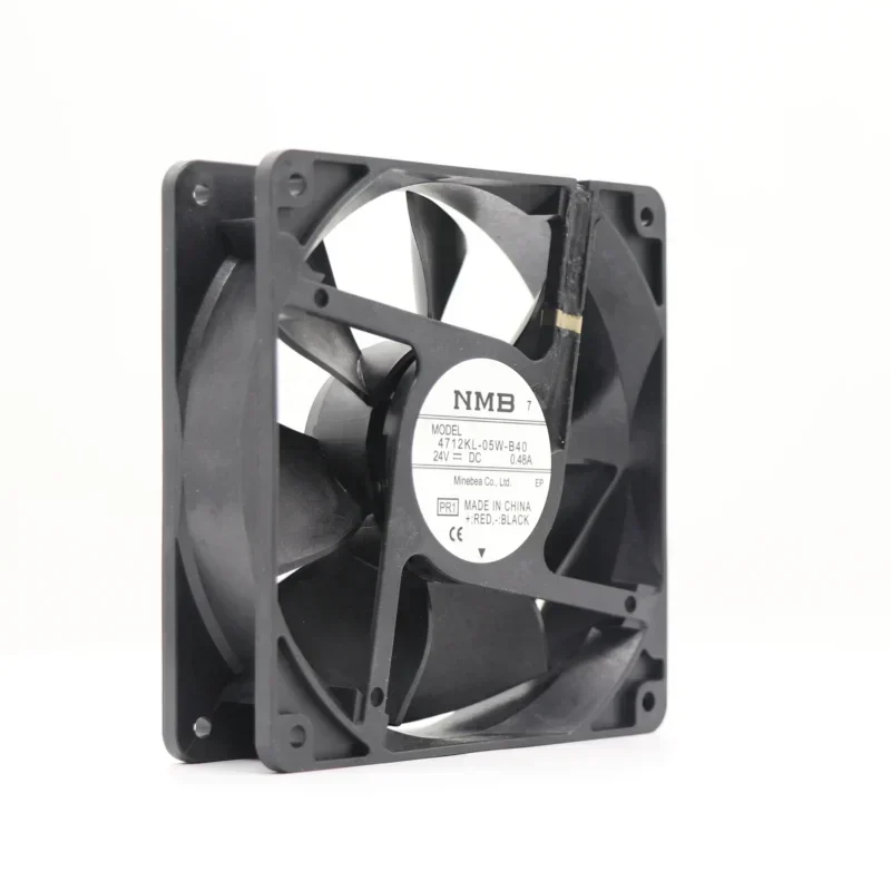 12038VA-24N-FB NMB 4712KL-05W-B404712KL-05W-B40-PR1 24V 0.34A 112CFM 8.16W ABB Axial Fan 12038VA-24N-FB NMB 4712KL-05W-B404712KL-05W-B40-PR1 24V 0.34A 112CFM 8.16W ABB Axial Fan