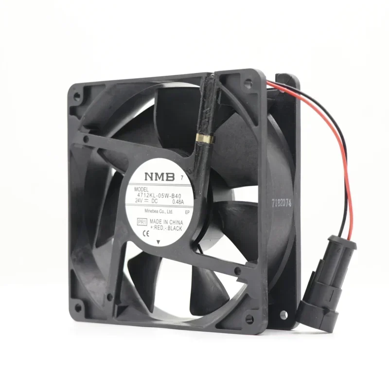 12038VA-24N-FB NMB 4712KL-05W-B404712KL-05W-B40-PR1 24V 0.34A 112CFM 8.16W ABB Axial Fan 12038VA-24N-FB NMB 4712KL-05W-B404712KL-05W-B40-PR1 24V 0.34A 112CFM 8.16W ABB Axial Fan