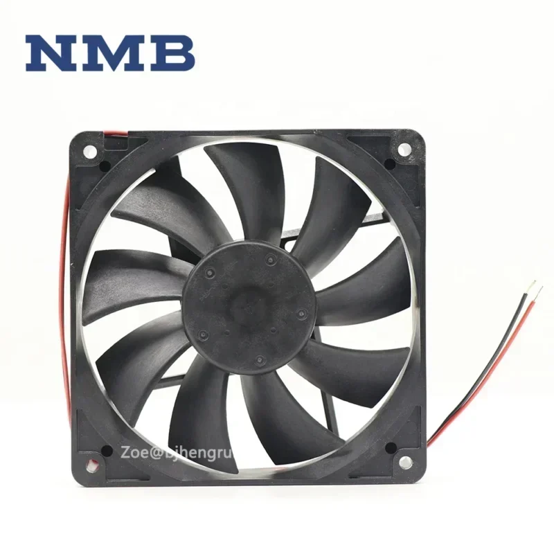NMB 4710KL-05W-B50 12025 120x120x25mm 24V DC 0.38A 9.12W 115CFM 2800RPM Electric Axial Fan NMB 4710KL-05W-B50 12025 120x120x25mm 24V DC 0.38A 9.12W 115CFM 2800RPM Electric Axial Fan