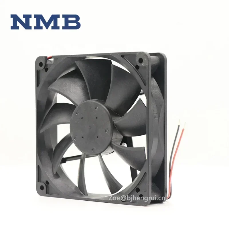 NMB 4710KL-05W-B50 12025 120x120x25mm 24V DC 0.38A 9.12W 115CFM 2800RPM Electric Axial Fan NMB 4710KL-05W-B50 12025 120x120x25mm 24V DC 0.38A 9.12W 115CFM 2800RPM Electric Axial Fan