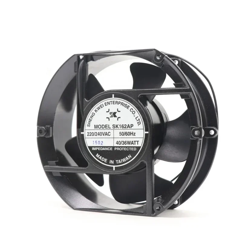 SHENG KWEI SK162AP 220V AC 34W 17251 172x150x51mm 2700RPM 17cm 176.5CFM Axial Fan SHENG KWEI SK162AP 220V AC 34W 17251 172x150x51mm 2700RPM 17cm 176.5CFM Axial Fan