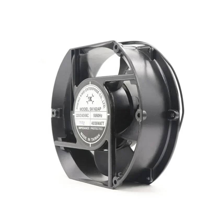 SHENG KWEI SK162AP 220V AC 34W 17251 172x150x51mm 2700RPM 17cm 176.5CFM Axial Fan SHENG KWEI SK162AP 220V AC 34W 17251 172x150x51mm 2700RPM 17cm 176.5CFM Axial Fan